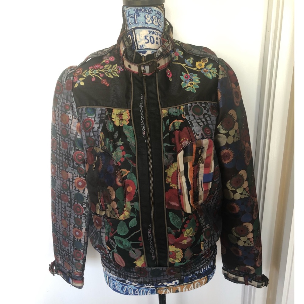 Rare Desigual Bomber Jacket